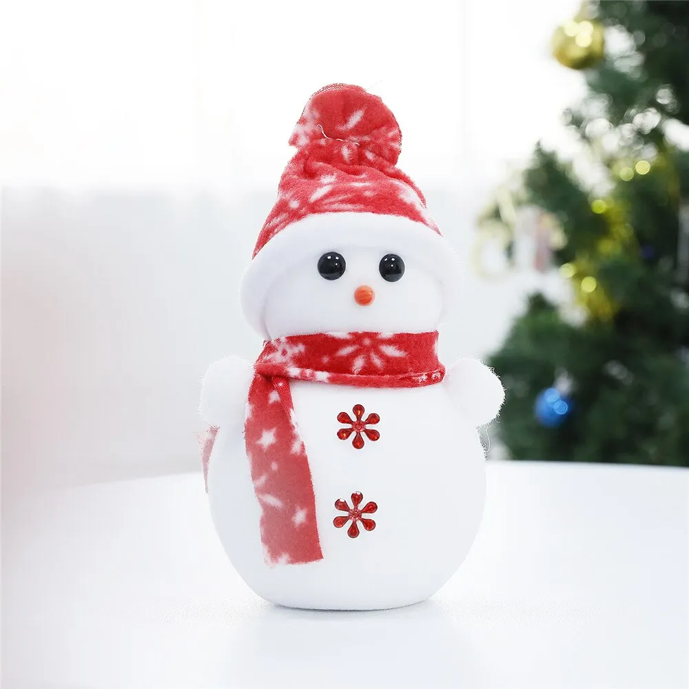 20/25/35cm Christmas Styrofoam Craft Snowman Doll Polystyrene Foam Molds Ornament for New Year Christmas Home Decoration