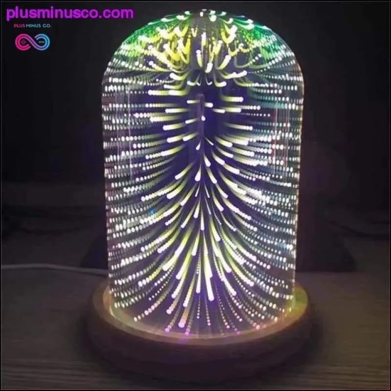 3D Magic Night Light Table Lamp LED USB Innovative