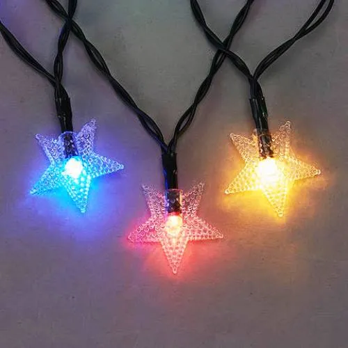 Anko Low Voltage 25 Star String Lights - Multi-Colour