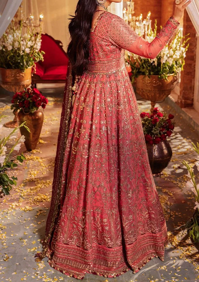 Asim Jofa Jaan-e-jahan Pakistani Chiffon Anarkali