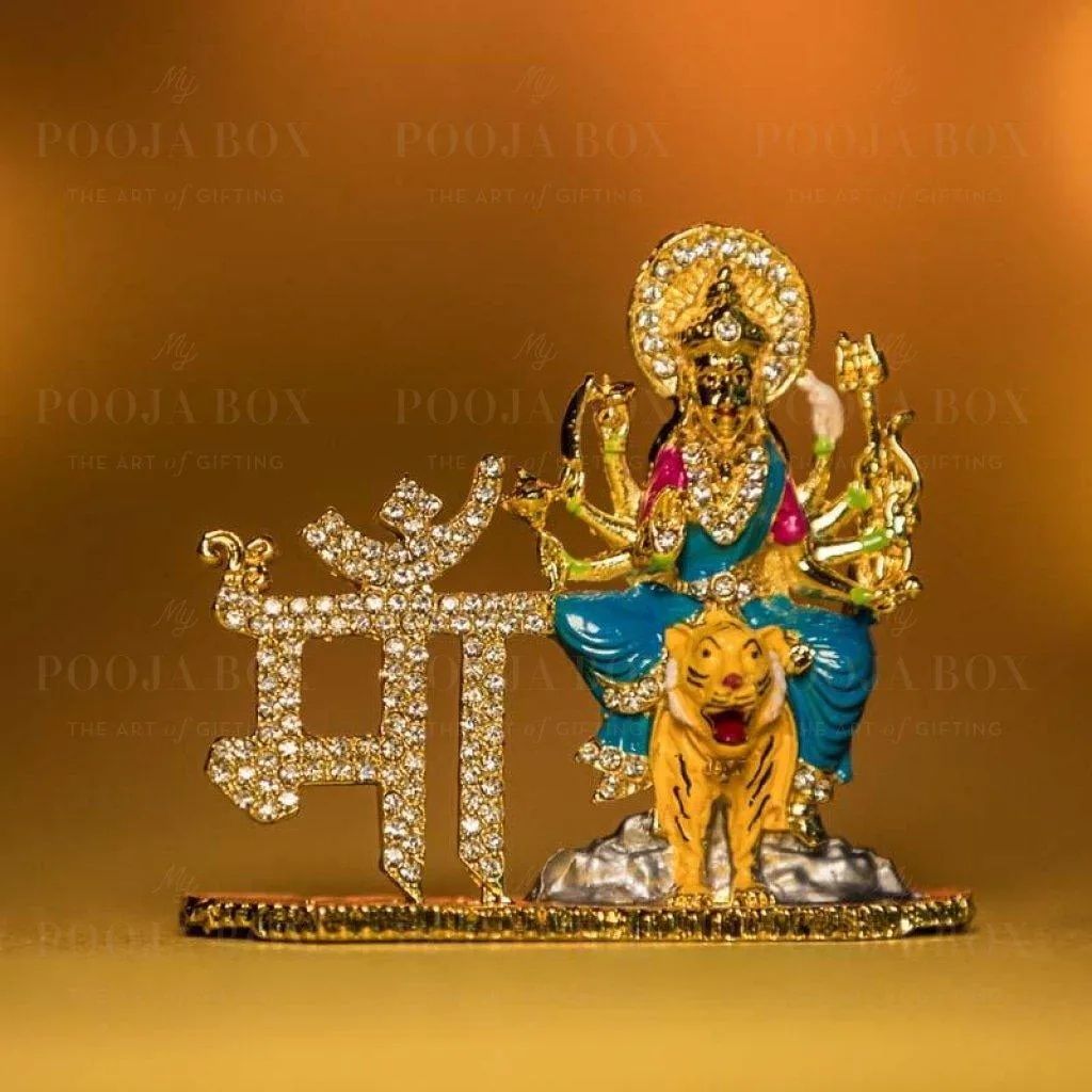 Auspicious Metal Mata Rani Figurine