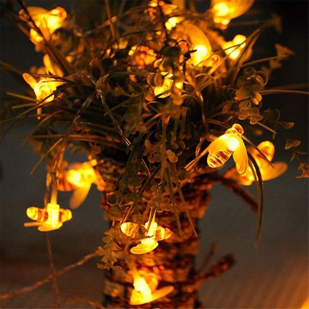 Bee Solar String lights