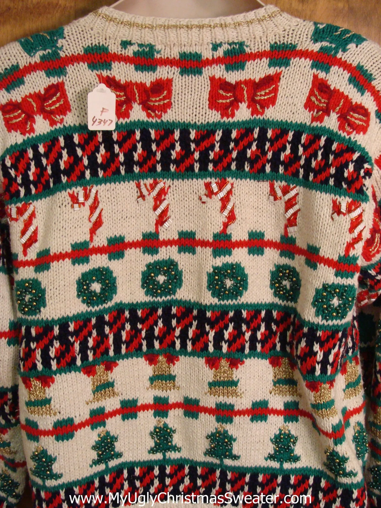 BEST 2sided 80s Tacky Funny Christmas Sweater