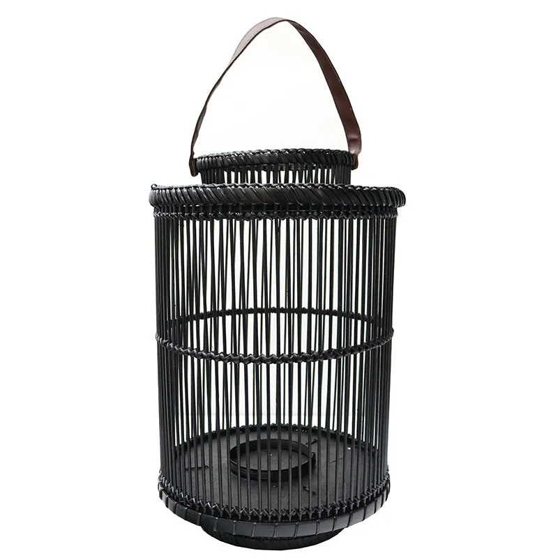 Bodrum Black Lantern 40cm