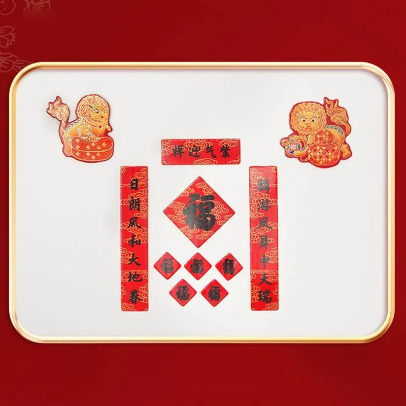 Chinese New Year 2025 Blessings Spring Festival Couplets Gift Set