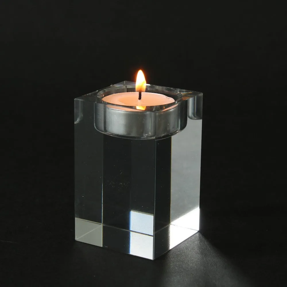 Cubik Glass Candle Holders