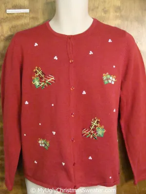 Cute Red Ugly Christmas Sweater