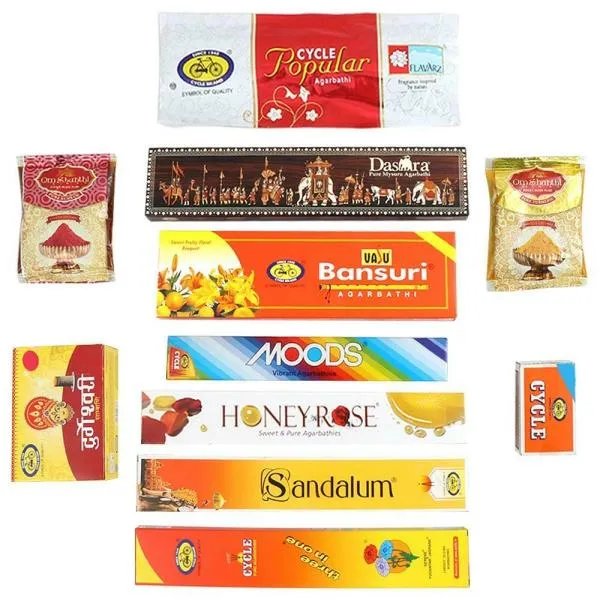 Cycle All In One Assorted Agarbatti - 191 Pcs