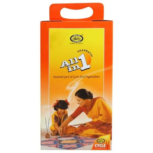 Cycle All In One Assorted Agarbatti - 191 Pcs