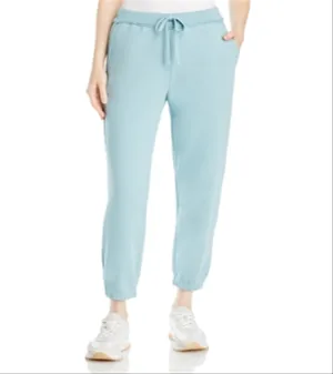 Eileen Fisher Women's Organic Cotton Ankle Track Pants Blue Size Petite Medium