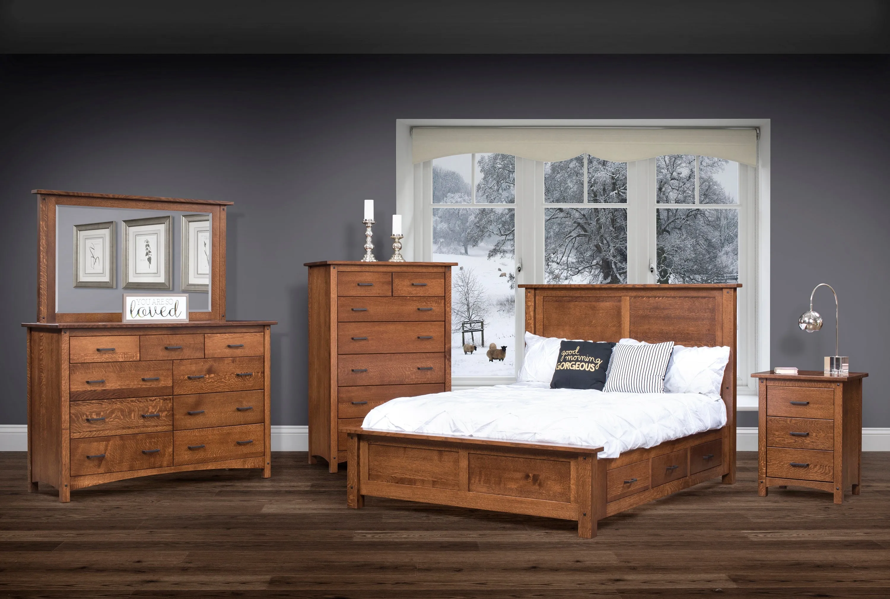 Emory Grand Storage Platform Bed