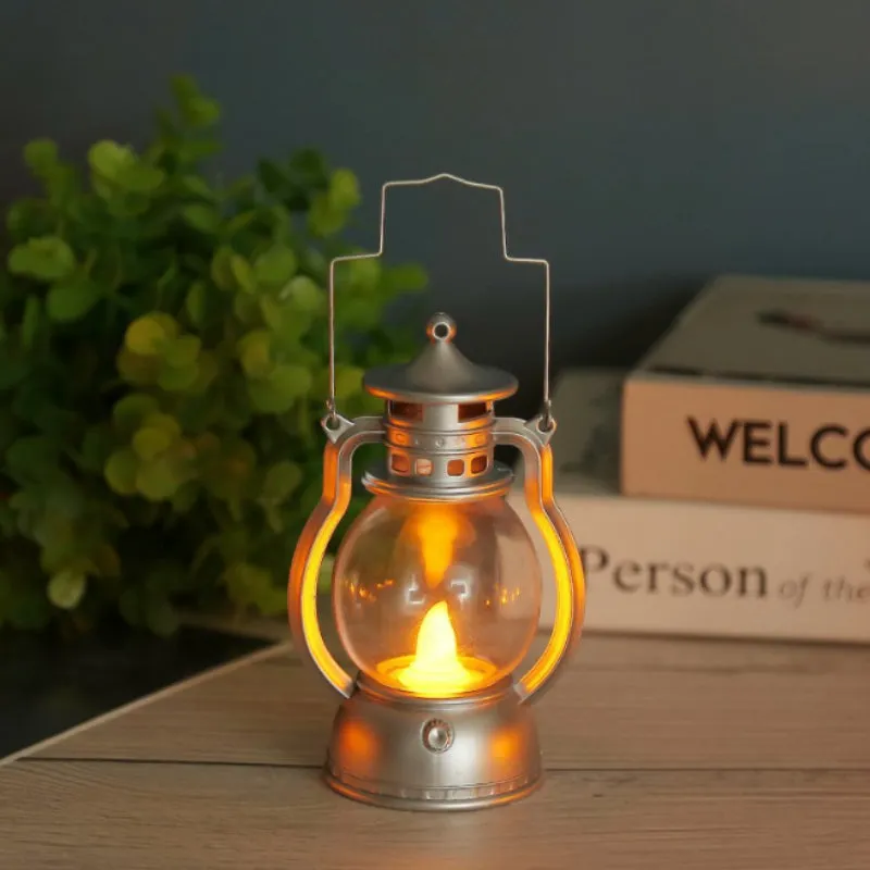 European Style Night Light Retro Oil Lamp