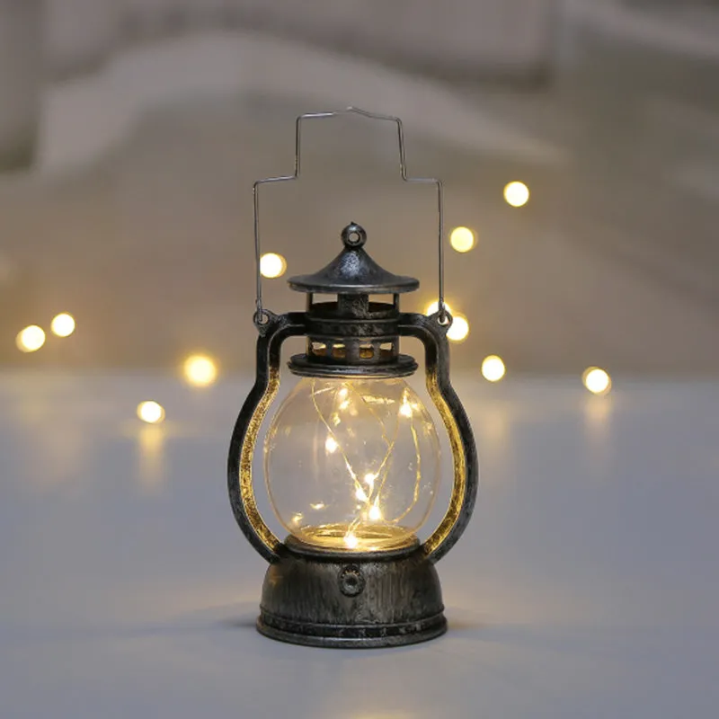 European Style Night Light Retro Oil Lamp