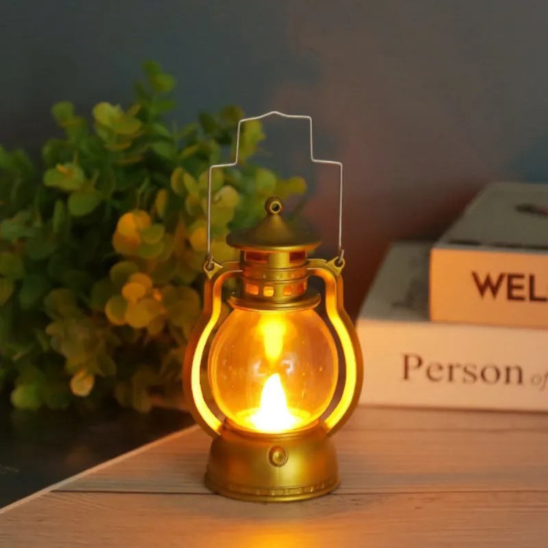 European Style Night Light Retro Oil Lamp