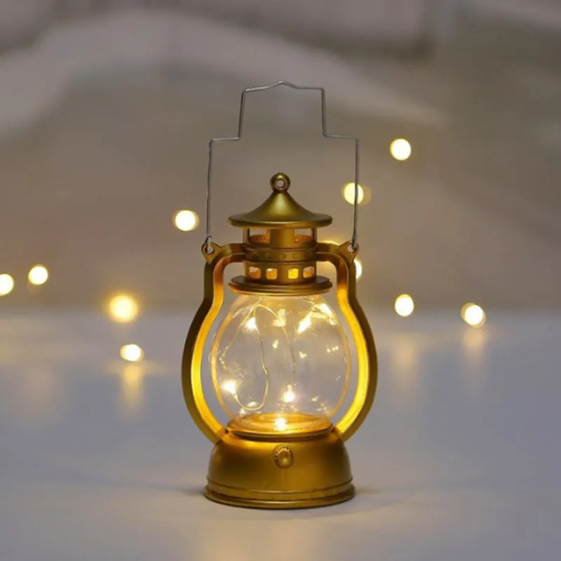 European Style Night Light Retro Oil Lamp