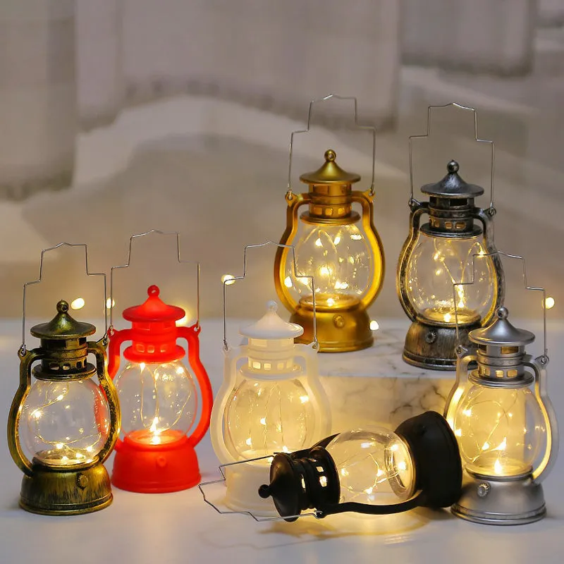 European Style Night Light Retro Oil Lamp