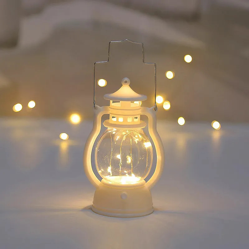 European Style Night Light Retro Oil Lamp