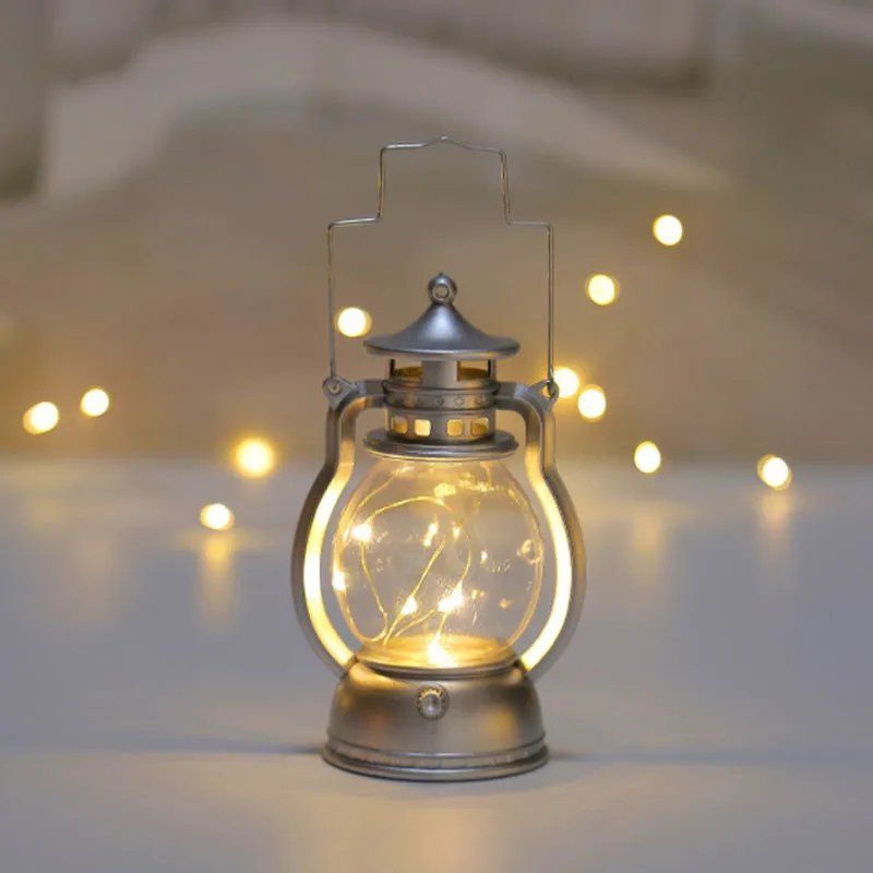 European Style Night Light Retro Oil Lamp