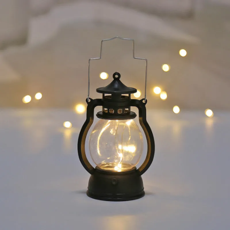 European Style Night Light Retro Oil Lamp