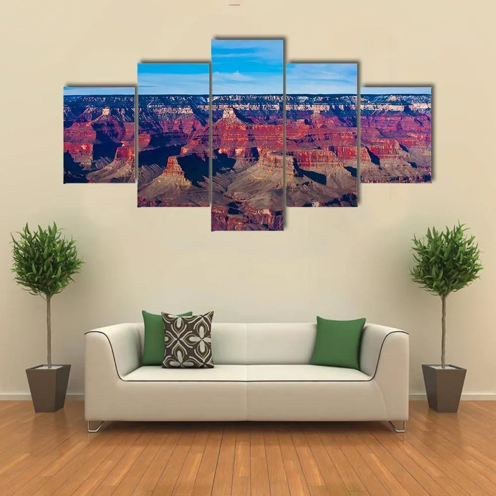 Famous Grand Canyon Canvas Wall Art