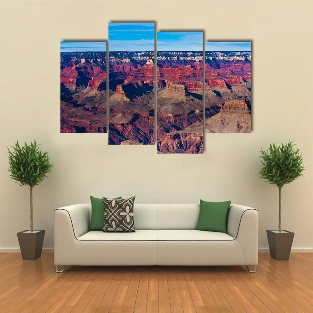 Famous Grand Canyon Canvas Wall Art