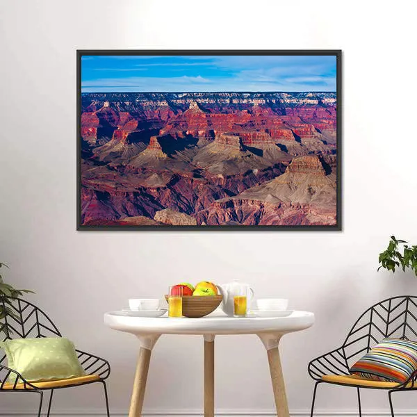 Famous Grand Canyon Canvas Wall Art