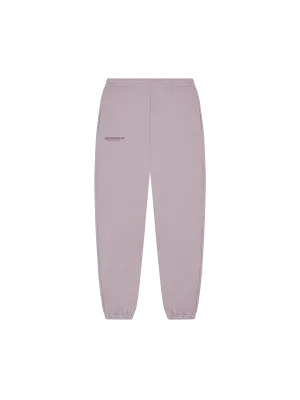 Food Dye Track Pants—blueberry blue