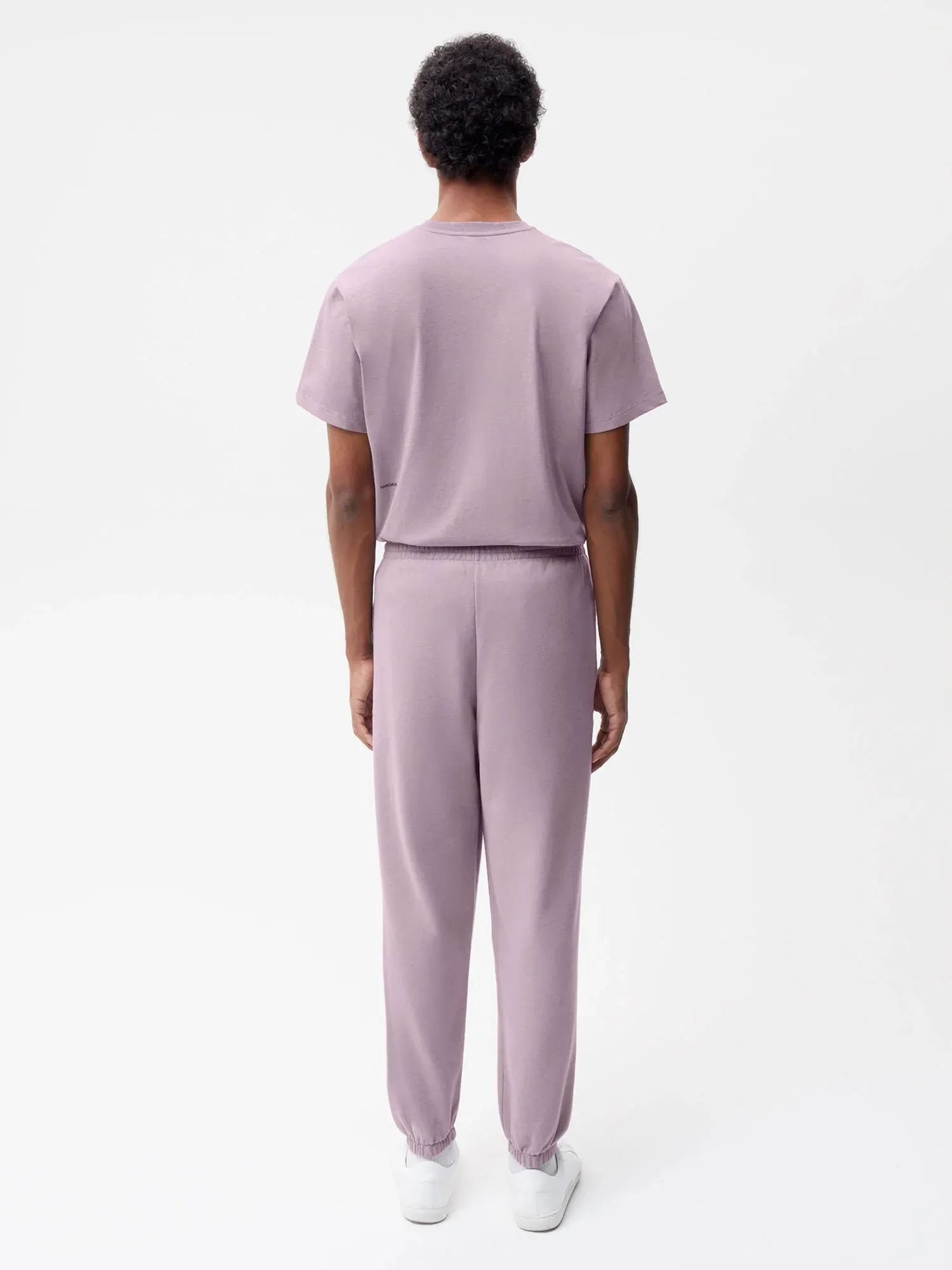 Food Dye Track Pants—blueberry blue