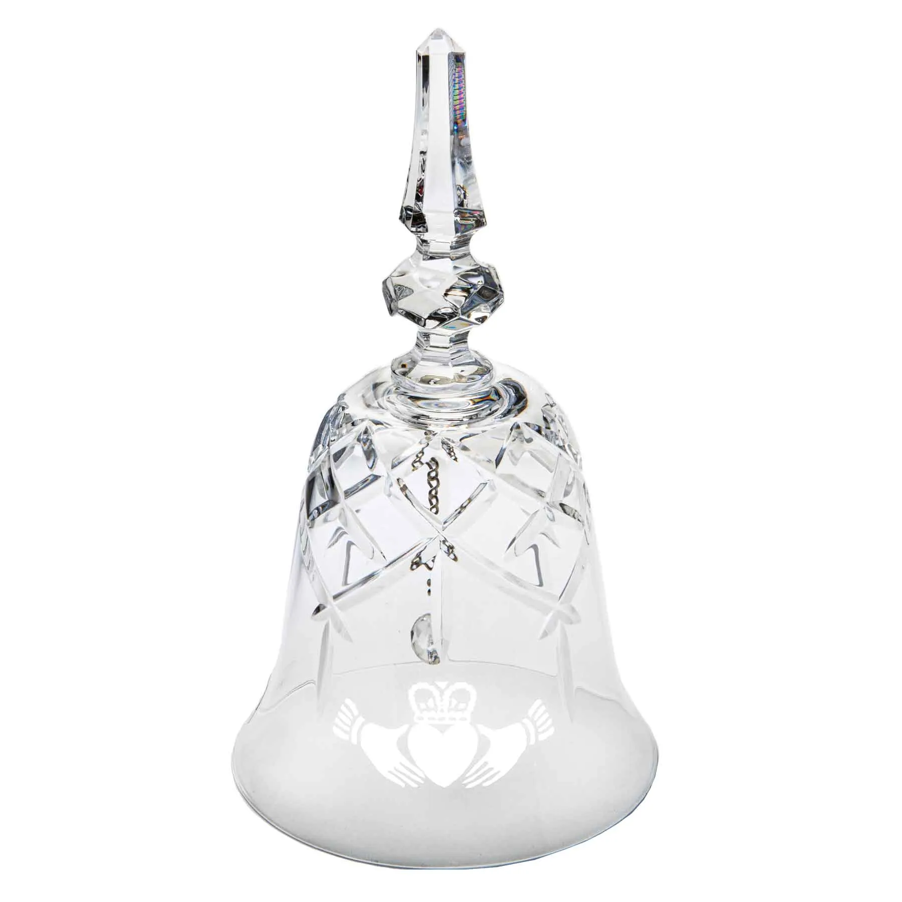 Galway Crystal Claddagh Makeup Bell