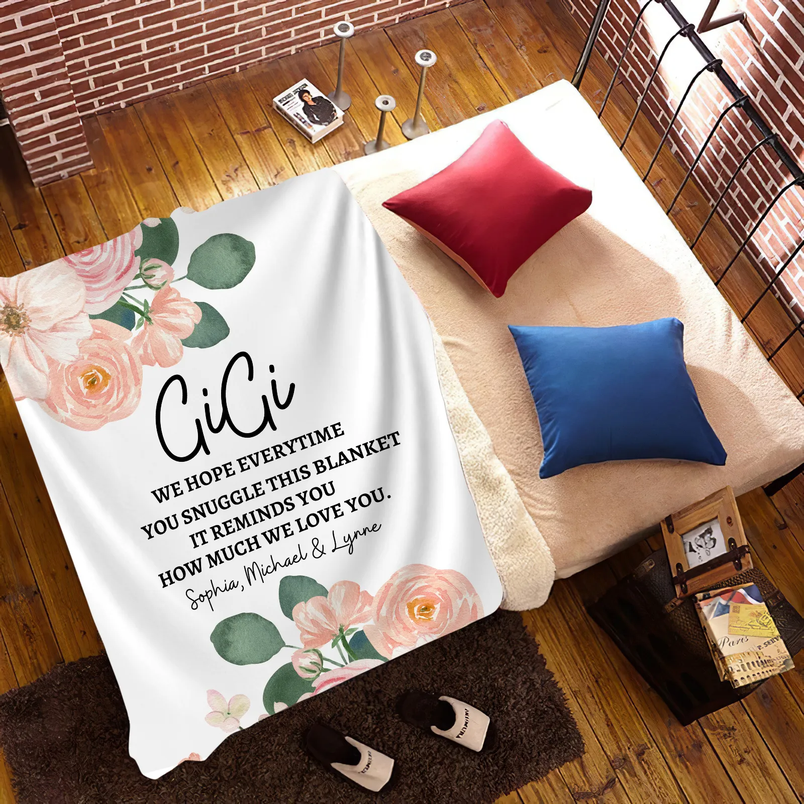 Gigi-Personalized Fleece Blanket (60X80)