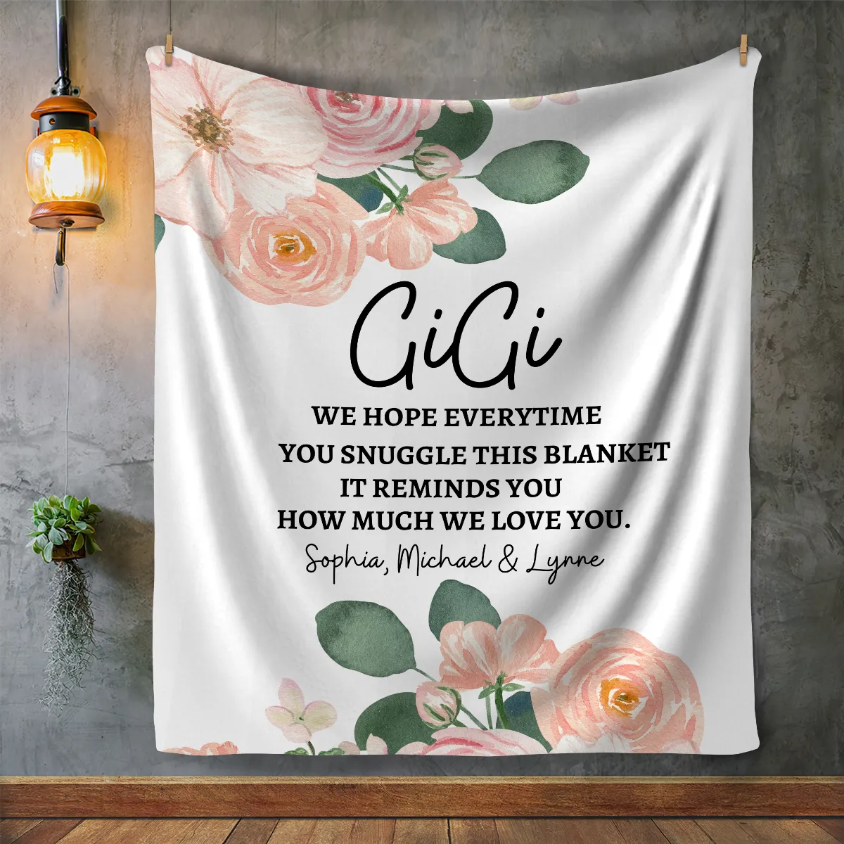 Gigi-Personalized Fleece Blanket (60X80)