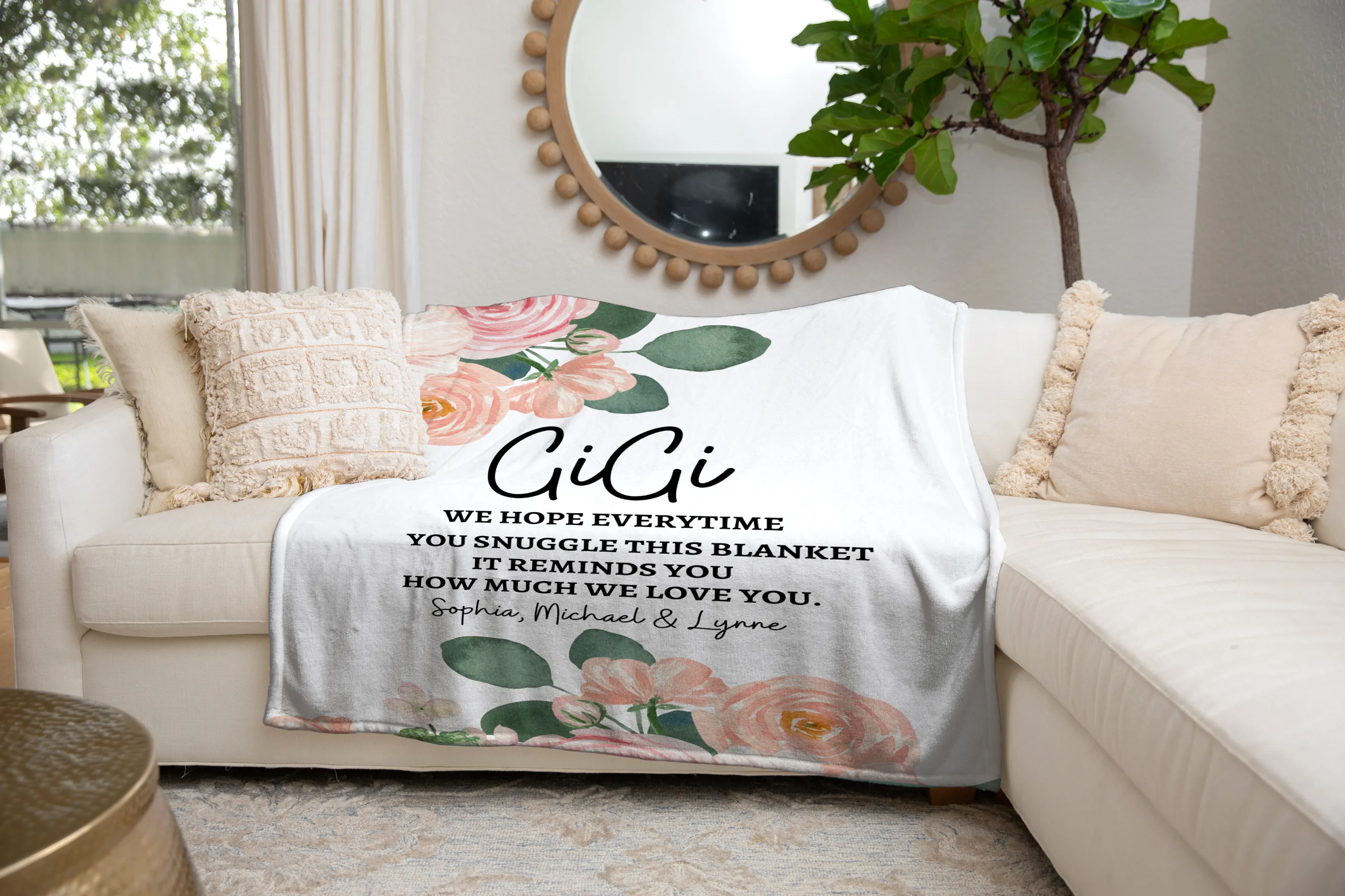 Gigi-Personalized Fleece Blanket (60X80)