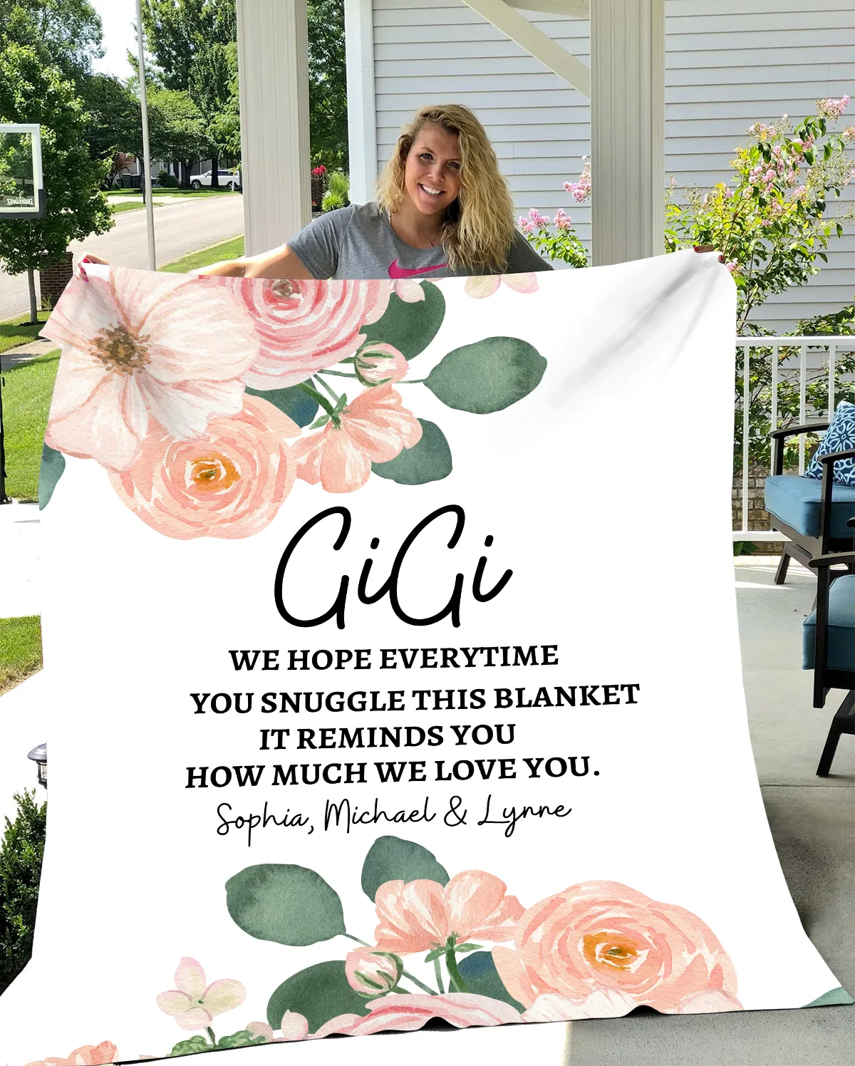 Gigi-Personalized Fleece Blanket (60X80)