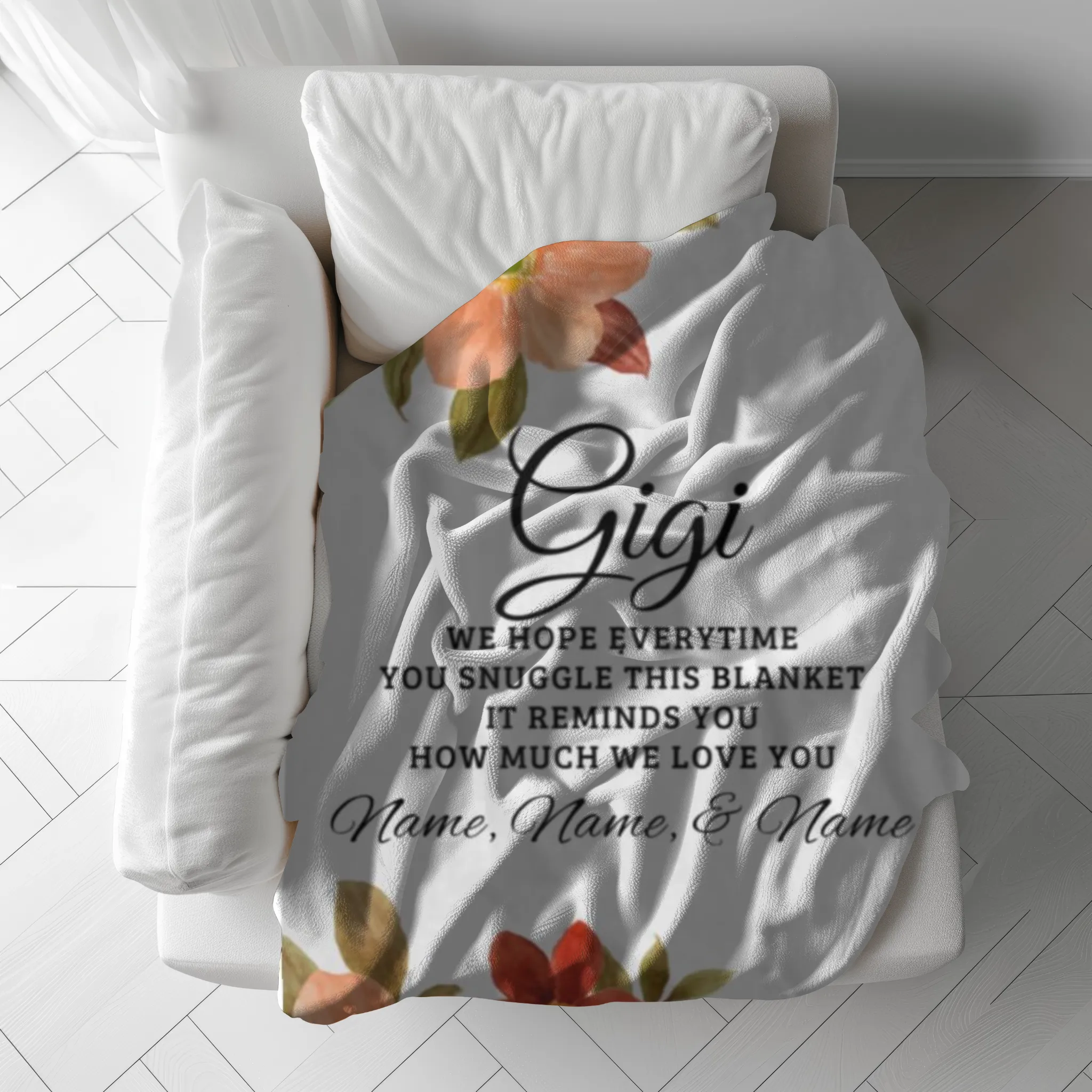 Gigi-Personalized Fleece Blanket (60X80)