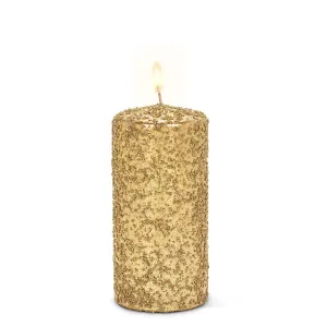 Gold Icy Candle - Medium