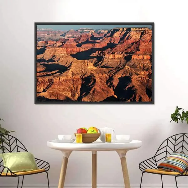 Grand Canyon At Sunrise Canvas Wall Art