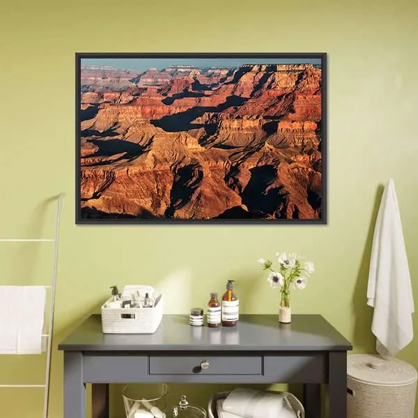 Grand Canyon At Sunrise Canvas Wall Art