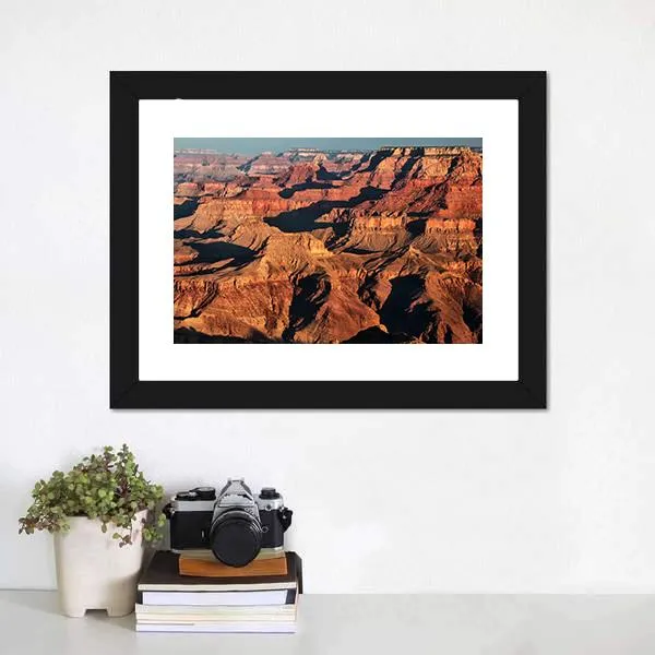 Grand Canyon At Sunrise Canvas Wall Art