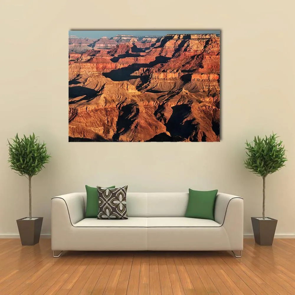 Grand Canyon At Sunrise Canvas Wall Art