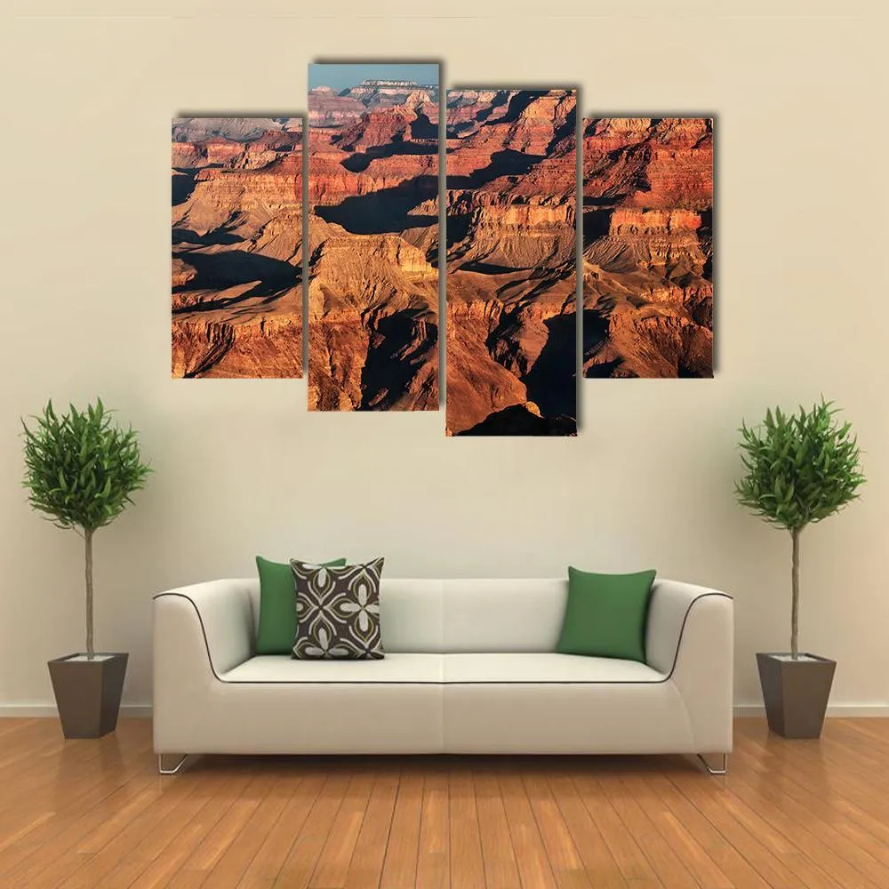 Grand Canyon At Sunrise Canvas Wall Art