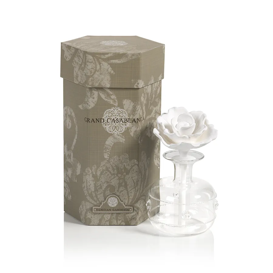 Grand Casablanca Porcelain Diffuser - Tahitian Gardenia