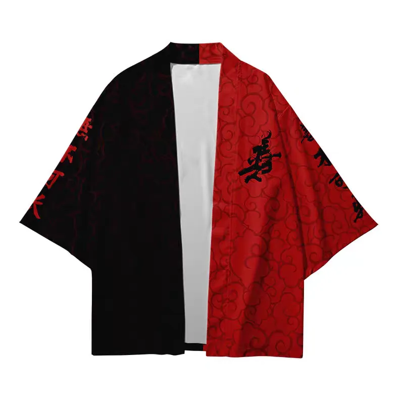 Half Good Half Evil Kimono Cardigan