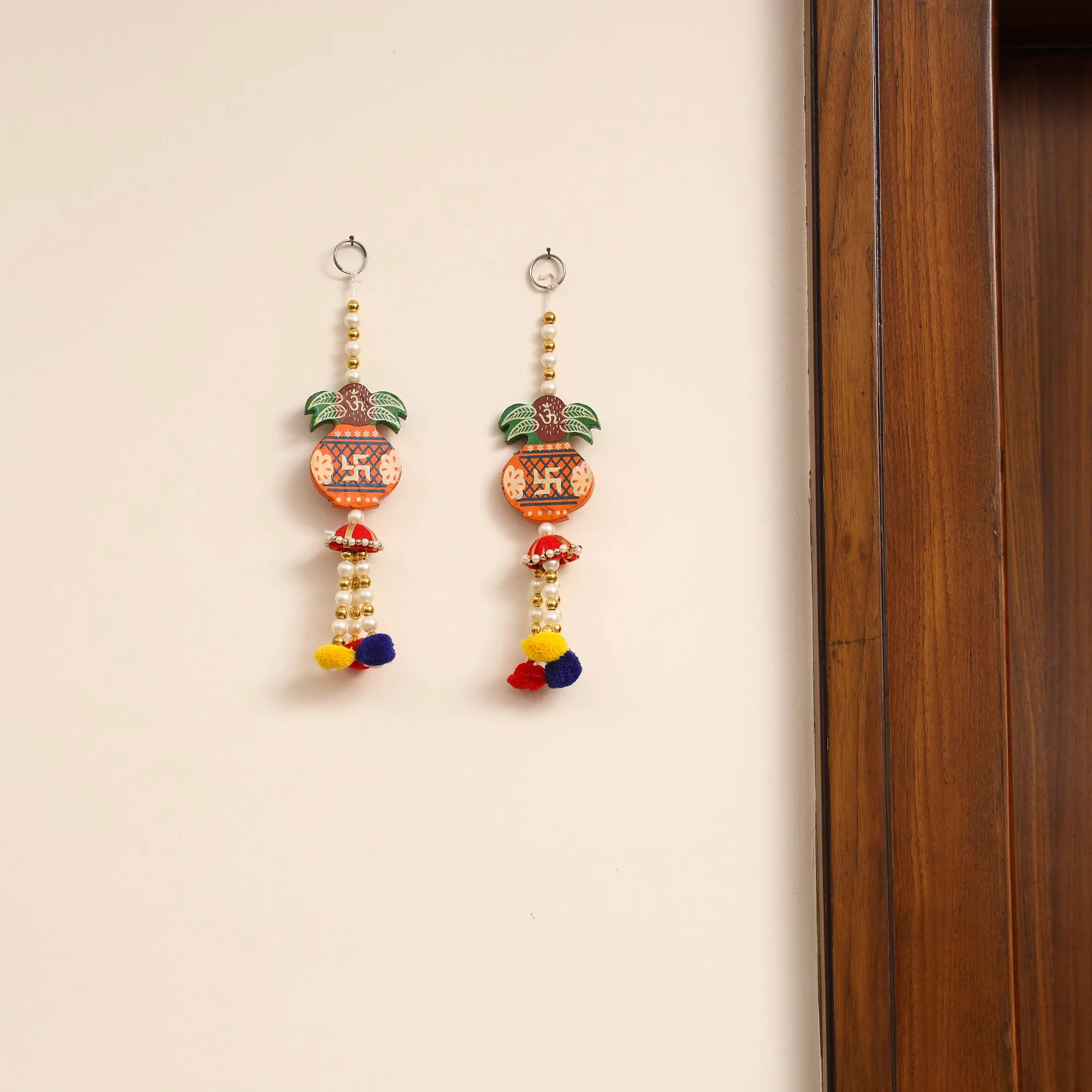 Handmade Bead Work Wall Hanging (set of 2) 15