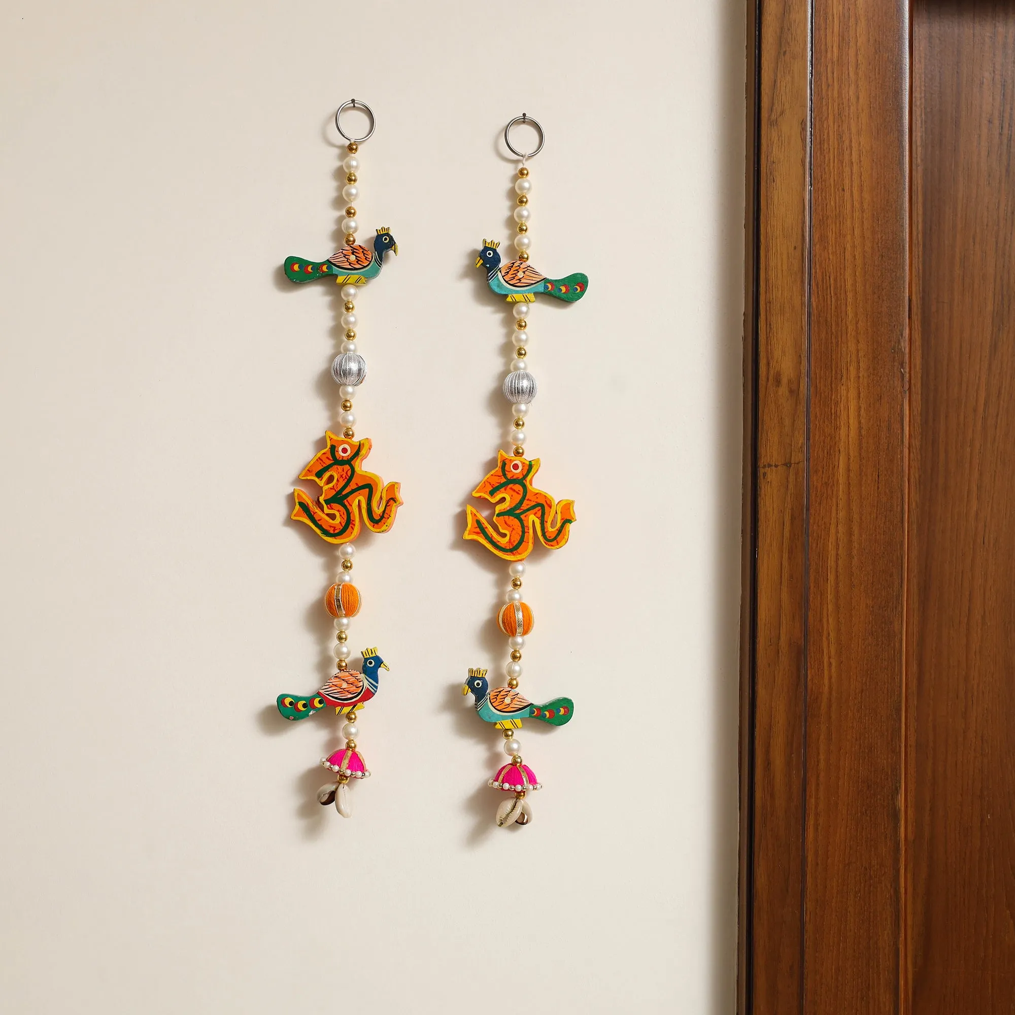 Handmade Bead Work Wall Hanging (set of 2) 19