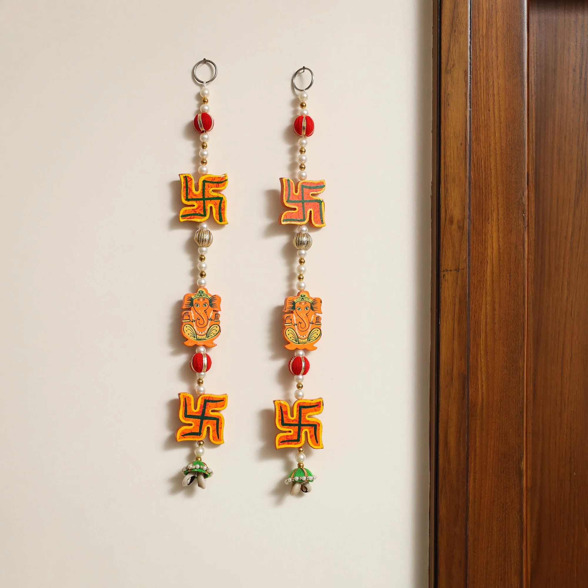 Handmade Bead Work Wall Hanging (set of 2) 21