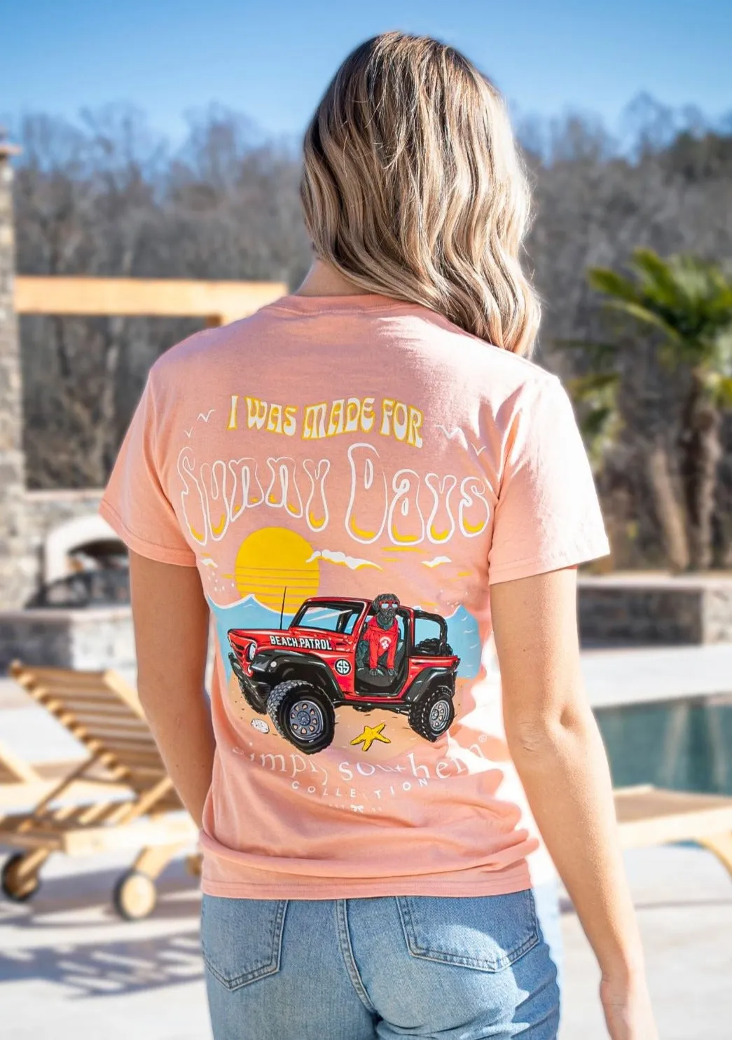 'I Was Made For Sunny Days' Short Sleeve Tee by Simply Southern