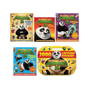 Kung Fu Panda Collection 5 Books Set - Ages 3   - Paperback/Hardback