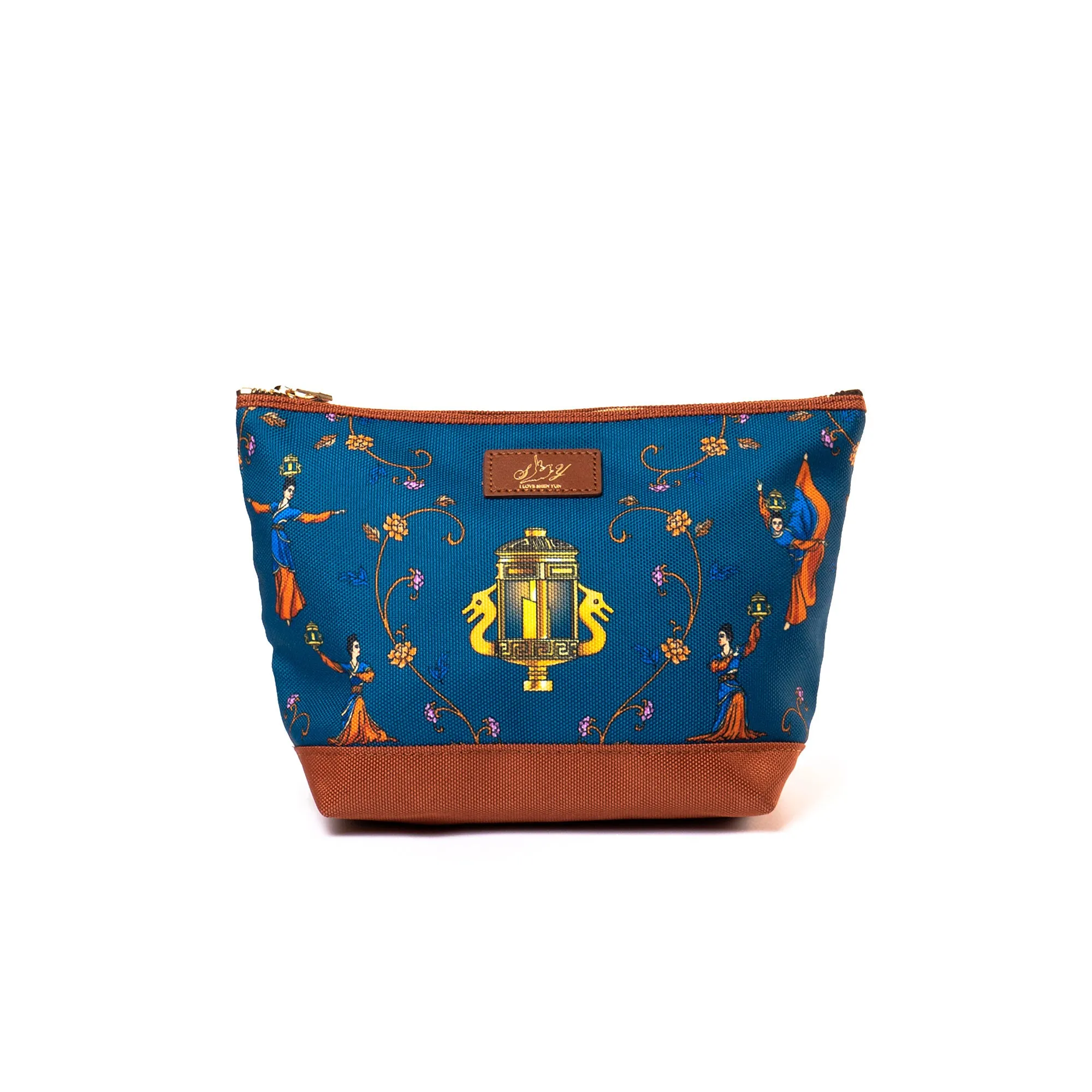 Lantern Grace Pouch - Blue