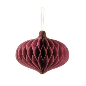 Large Hanging Honeycomb Decoration - Oval