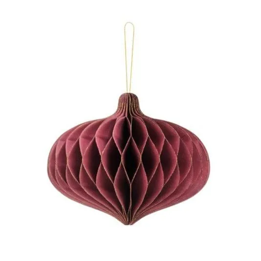 Large Hanging Honeycomb Decoration - Oval